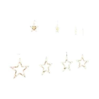 Imagem de Luz De Cortina Pentagrama Com Controle Remoto Para Decoração Interna D