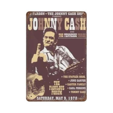 Imagem de Placa Decorativa De Metal Retro De Banda De Rock Para Bar, Clube, Vint