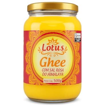 Imagem de Manteiga Ghee com Sal Rosa Clarificada, Zero Lactose, Zero Caseína,500g,