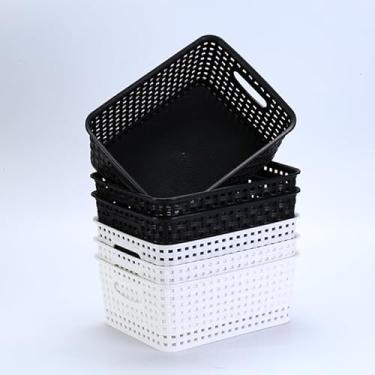 Imagem de Cesto de Drenagem para Lavagem Pratos da Cozinha em Casa Armazenamento Banheiro Petiscos Resíduos Peneira Plástica Frutas Legumes Ingredientes Itens D