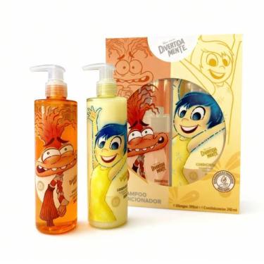 Imagem de Kit Shampoo Ansiedade 300ml e Condicionador Alegria 200ml - Divertida 