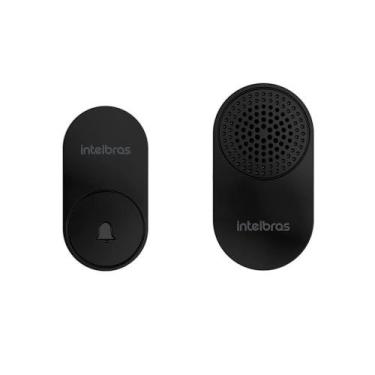 Imagem de Campainha Sem Fio CIK 102 Preta Intelbras