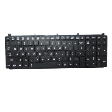 Imagem de shuicui Teclado retroiluminado para X600 Pro G1 - Peça de reposição para laptop com moldura preta - Garantia de 90 dias