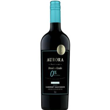 Imagem de Vinho Não Adoçado Sem Álcool Cabernet Sauvignon 750ml - Aurora