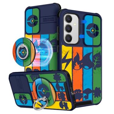 Imagem de Buleens Capa para Samsung Galaxy S24 Plus/S25 Plus - com suporte de anel e capa de câmera estética fofa projetada para meninas mulheres desenho animado feminino Kawaii para Samsung S24+/S25+ capa de