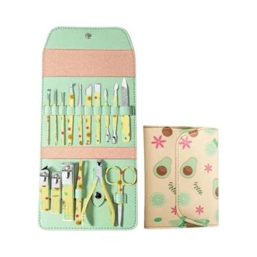 Imagem de Conjunto De Cortadores De Unhas Em Aço Inoxidável Com Design De Frutas