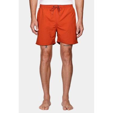 Imagem de Shorts Aramis de Elástico Básico Color Laranja Ferrugem-Masculino