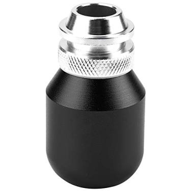 Imagem de HUIOP Cabeça de Câmbio Manual Universal para Carro, Botão de Metal Com 3 Adaptadores para Fácil Instalação, Alta Sensibilidade (Preta)