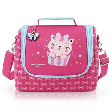 Imagem de Bolsa Lancheira Térmica Infantil Escolar Pimpolho - Jacki Design, Pink