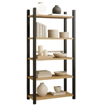 Imagem de Estante Industrial Livreiro com 5 Prateleiras