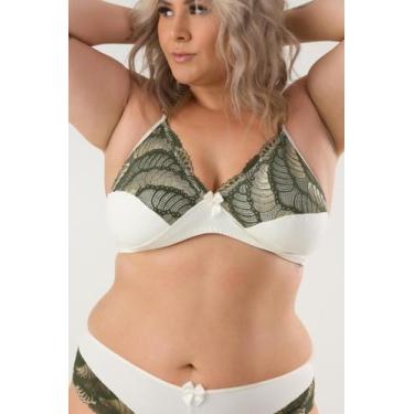 Imagem de Sutiã Sem Bojo E Sem Aro Em Microfibra Com Detalhe Em Renda - 100 Fres