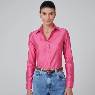 Imagem de Camisa Dudalina Luxury Cetim Feminino-Feminino