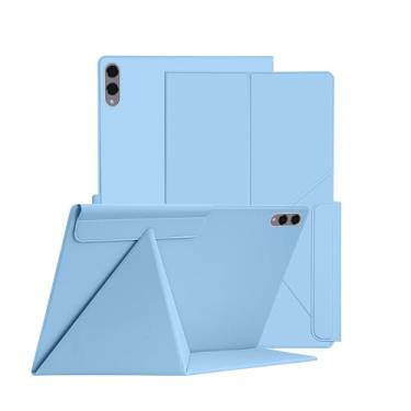 Imagem de Capa magnética para Samsung Galaxy Tab S11 Ultra 14,6 polegadas 2025 - Tablet modelo SM-X930/SM-X936 com suporte para S-Pen, capa para tablet inteligente despertar/hibernar automaticamente, azul gelo