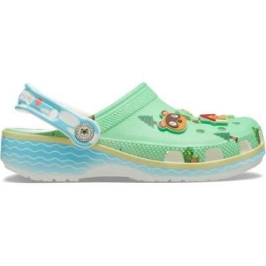 Imagem de Sandália Crocs Animal Crossing Classic Clog K Multi-Unissex