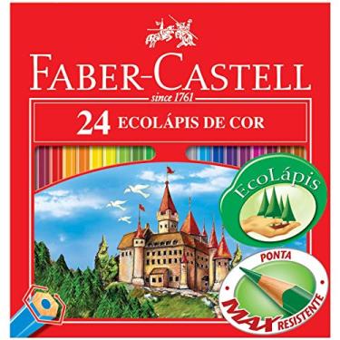 Imagem de Lápis De Cor Faber Castell 024 Cores 120124G