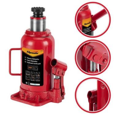 Imagem de Macaco Hidráulico Garrafa 20 Toneladas Sparta Profissional 20 ton Ofic