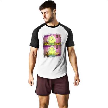 Imagem de Camiseta Raglan Juju mingau de aveia, P