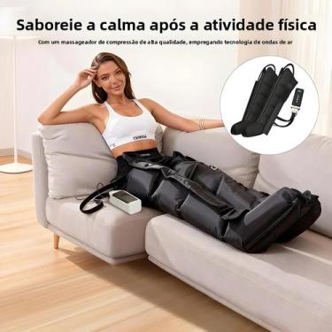 Imagem de Massageador De Pressão Airwave Ergonômico Profissional Para Pernas, Co