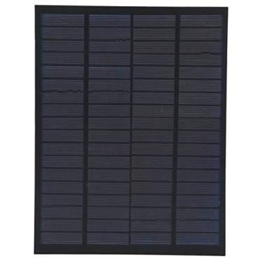 Imagem de Módulo de painel solar, carregador de células solares polissilicon, kits de placa de energia solar de 18V 5W para luzes de paisagem solar, carregadores de telefone solar