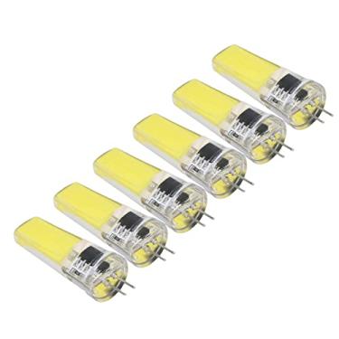 Imagem de Generic Lâmpadas Led G4 Reguláveis, 9w Cob, para Teto Doméstico, Lustre de Paisagem, 6 Peças, Material de Silicone para Espaço de Escritório (Luz Branca)
