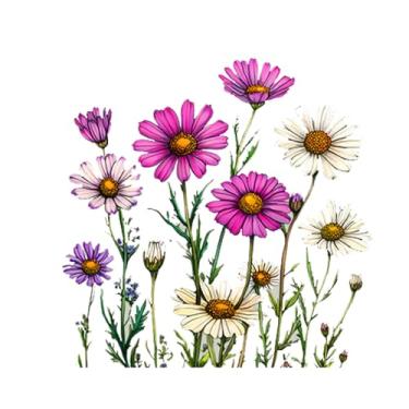 Imagem de Achang Adesivos de parede de plantas pintados floral varanda vidro janela adesivo descascar e colar para sala de estar quarto TV parede decoração sala de aula