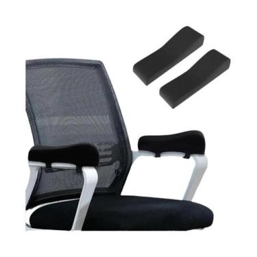 Imagem de Almofadas De Apoio De Braço Para Cadeira De Escritório Em Espuma Visco