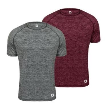 Imagem de Kit 2 Camisa Térmica Masculina Proteção Solar Segunda Pele Uv-Masculino
