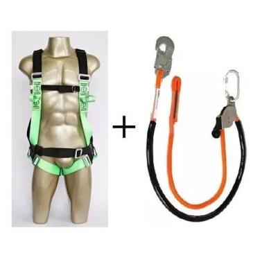 Imagem de Cinto Paraquedista 5 Pontos + Talabarte Poste DG5100 DG9200 - DGMASTER
