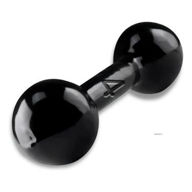 Imagem de Halter 4 Kg Bola Emborrachado - Peso De Academia Musculação