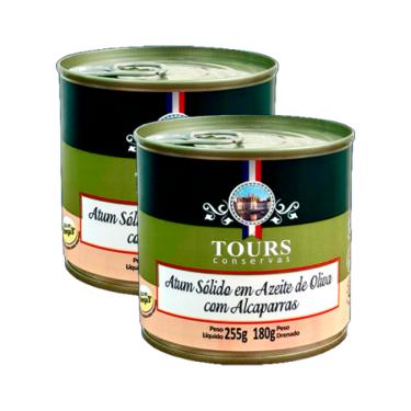 Imagem de Kit 2X: Atum Sólido com Alcaparras em Azeite Tours 255g