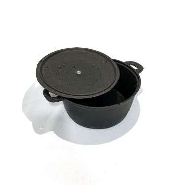 Imagem de Jogo de Caçarola Ferro Chaleira Panela Mineira Antiga Nº 5