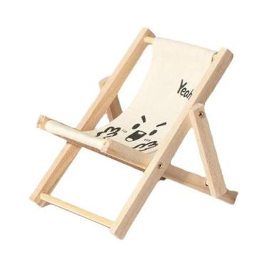 Imagem de Conjunto De Roupa De Praia Para Boneca Labubu Mini De 17cm, Cadeira De