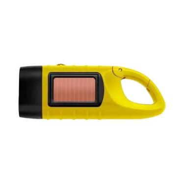 Imagem de Lanterna LED Solar Com Manivela 3 Em 1, Luz De Emergência Com Power Ba