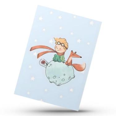 Imagem de Placa Quadro Metal Infantil Pequeno Príncipe Decoração - ocamelo