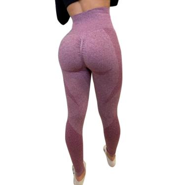 Imagem de Calça Legging Academia Levanta Bumbum Fitness Sem Costura-Feminino