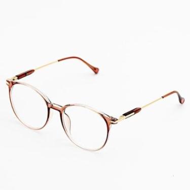 Imagem de Armação Óculos de Grau Feminina Acetato Redonda / Flórida- Óculos Sunrise-Feminino