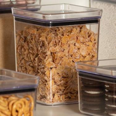 Imagem de Pote Hermético Multiuso Lumini Quadrado Paramount 1700 ml - Paramount 