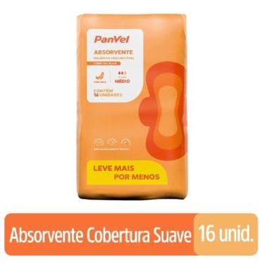 Imagem de Absorvente Panvel Essencial Suave Com Abas 16 Unidades
