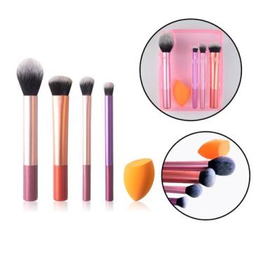 Imagem de Kit Pincéis Profissional Para Maquiagem Completa - Nilo-imports