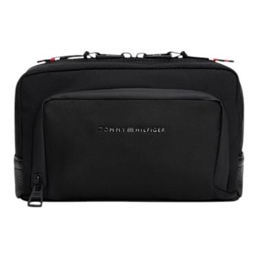 Imagem de Necessaire Tommy Hilfiger Travel Washbag Preto-Masculino