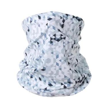 Imagem de Máscara Facial Multifuncional Unissex Respirável Com Proteção Solar E 