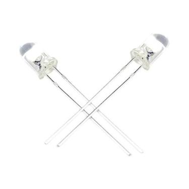 Imagem de Lâmpadas LED Transparentes Redondas De 5mm 100pcs Super Brilhantes Ver