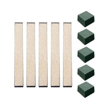 Imagem de Máquina De Afiar Facas Em Couro Bovino Com Pasta De Polimento E Conjun