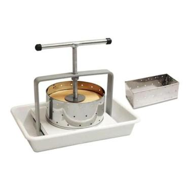 Imagem de Prensa P/Queijo 2 Formas Redonda/Retangular Malta