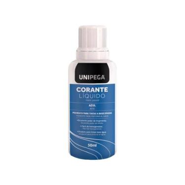 Imagem de Corante Azul 50ml Unipega Concentrado Alta Pigmentação