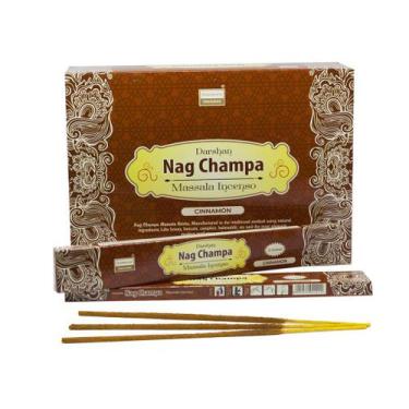 Imagem de Incenso nag champa massala indiano vários aromas darshan - CASA FÉ