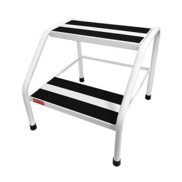 Imagem de Escada Auxiliar Ambulatorial 2 Degraus Antiderrapante Best Pro
