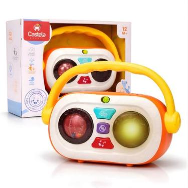 Imagem de Brinquedo Radio Musical com Luz e Som - Castela - CASTELA BRASIL