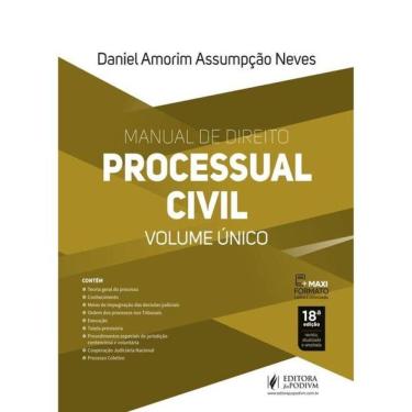 Imagem de Manual De Direito Processual Civil - Volume Único - 2026