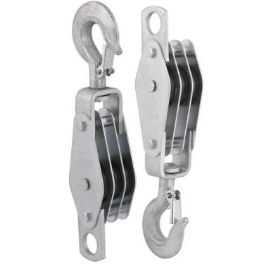 Imagem de Moitão 60MM 970KG Com 3 Roldanas 6145060030 VONDER